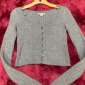 Grey sweater from American Eagle with buttons!
